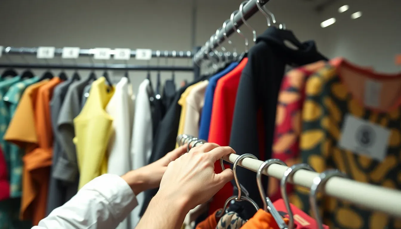 Gestion logistique des tenues en backstage