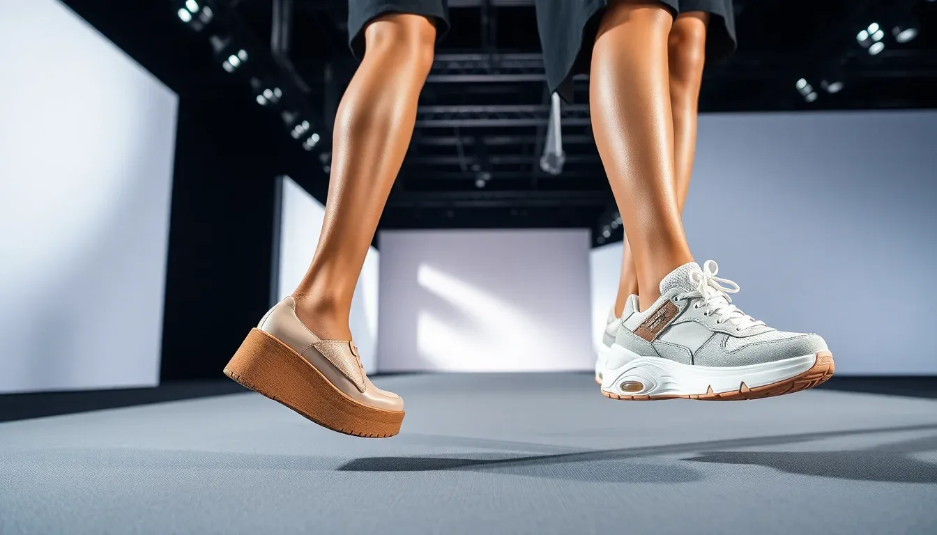 Quelles chaussures portent les top mannequins sur les podiums 2026