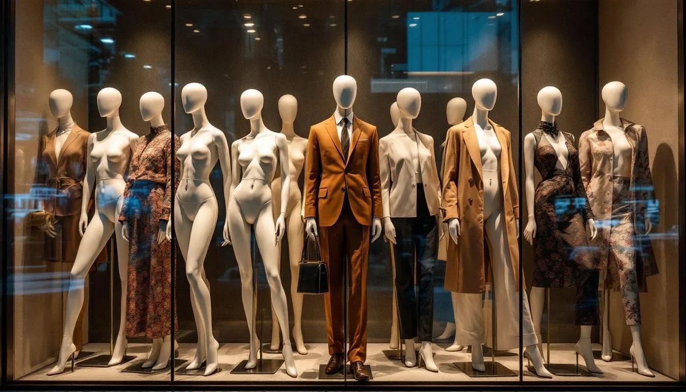 Les Types de Mannequins pour Vitrine : Comment Choisir le Bon Modèle ?