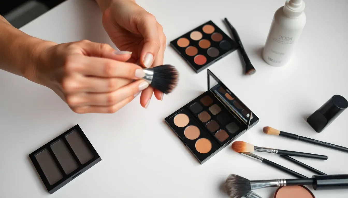 Guide pratique dapplication du maquillage étape par étape pour un shooting