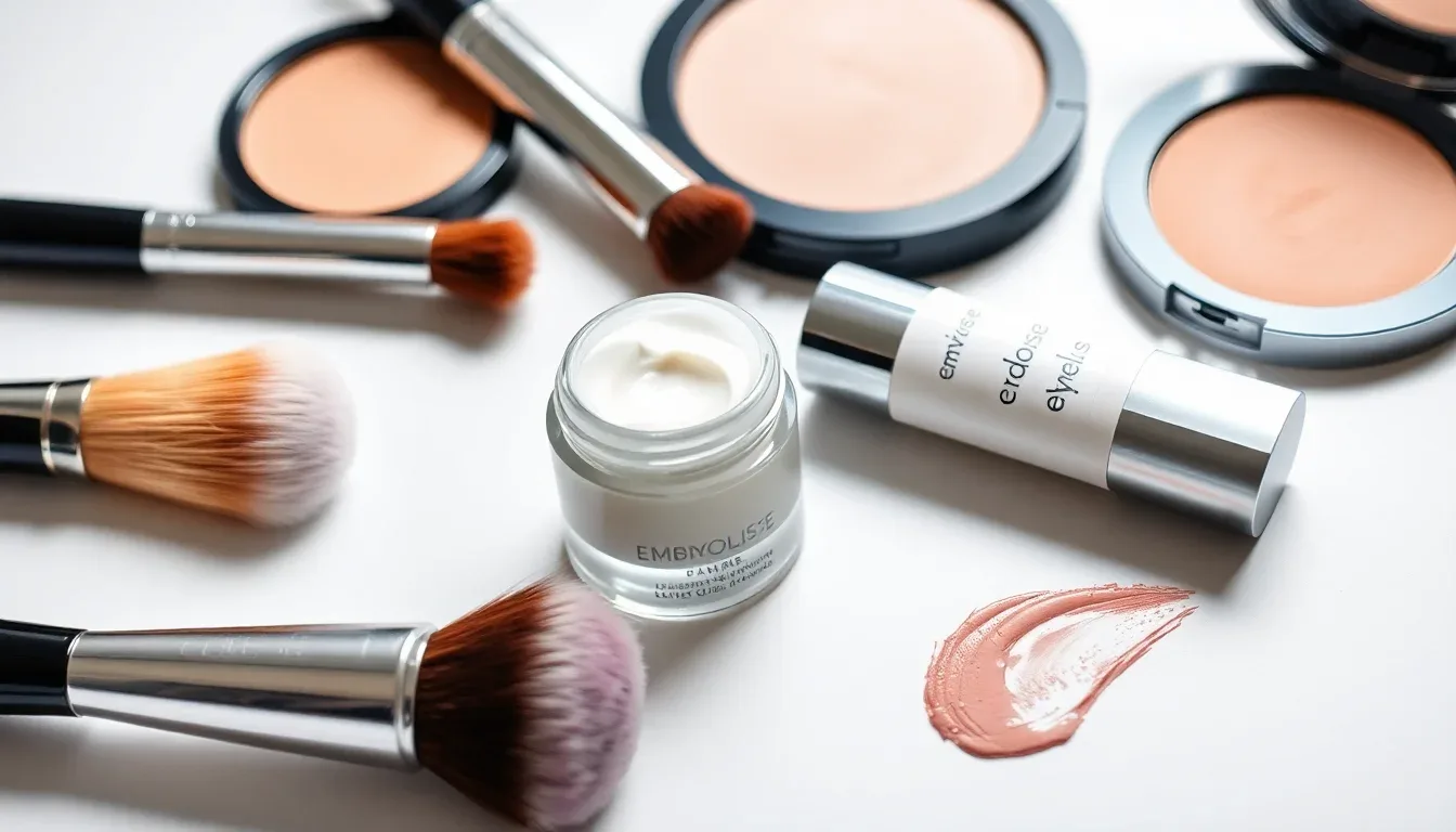 Produits de base et accessoires pour chaque étape du maquillage