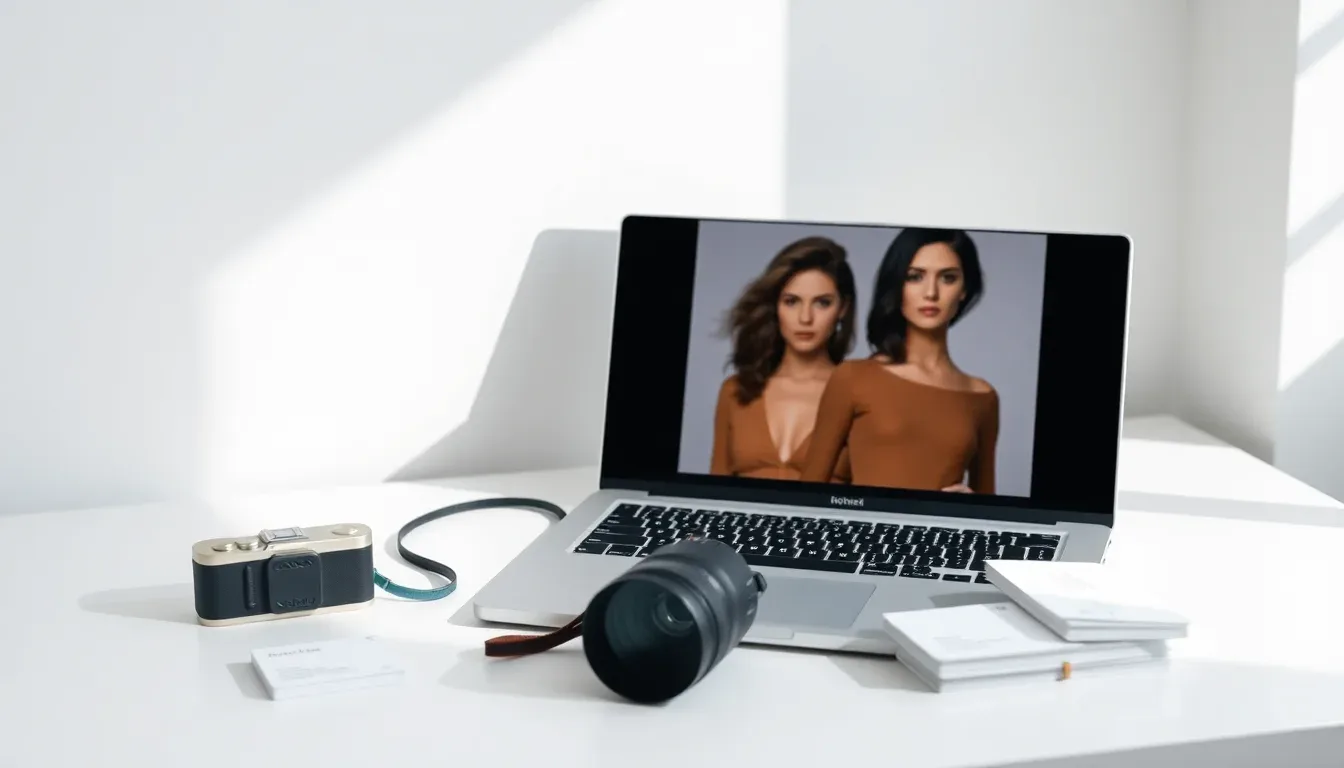 Comment répondre à un casting en ligne avec un book modele photo 
